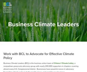 Businessclimateleaders.org(Business Climate Leaders) Screenshot