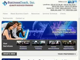 Businesscoachphil.com(Quality Business Training) Screenshot