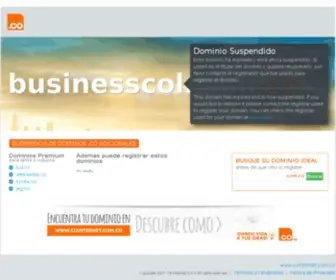 Businesscol.com.co(Negocios) Screenshot