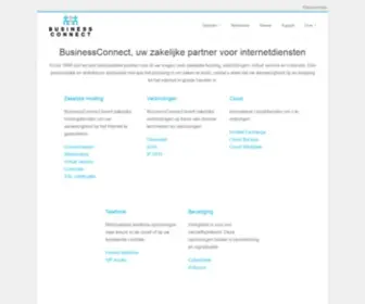 Businessconnect.nl(Zakelijke hosting) Screenshot