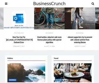 Businesscrunch.net(Business ideas and tips for entrepreneur) Screenshot