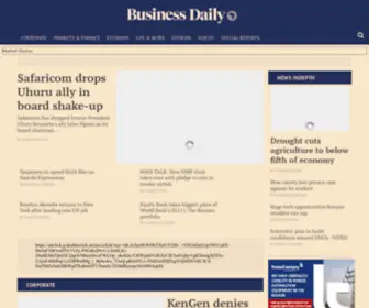 Businessdailyafrica.com(Business Daily) Screenshot