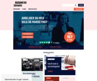 Businessdanmark.dk(Fagforening og a) Screenshot