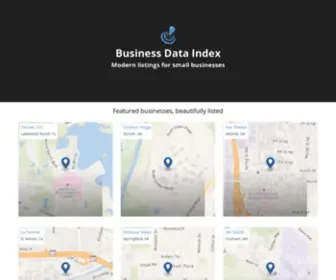 Businessdataindex.com(Business Data Index) Screenshot