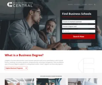 Businessdegreecentral.com(Businessdegreecentral) Screenshot