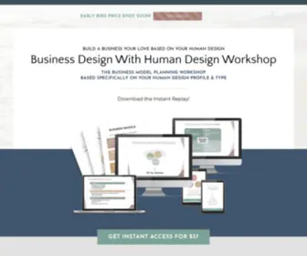 Businessdesignwithhumandesign.com(Business Design With Human Design Workshop) Screenshot