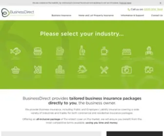 Businessdirect.co.uk(Business Direct) Screenshot