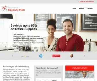 Businessdiscountplan.com(Business Discount Plan) Screenshot