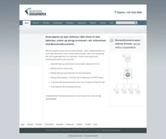 Businessdocuments.dk(Businessdocuments) Screenshot