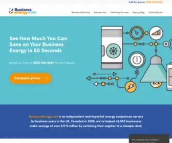 Businessenergy.com(Business Energy Comparison in 30 Seconds) Screenshot