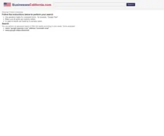 Businessescalifornia.com(Directory of California businesses) Screenshot