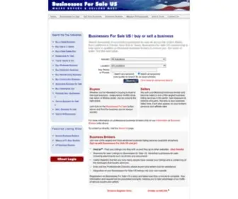 Businessesforsaleus.com(Businesses For Sale) Screenshot