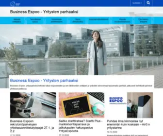 Businessespoo.com(Business Espoo) Screenshot