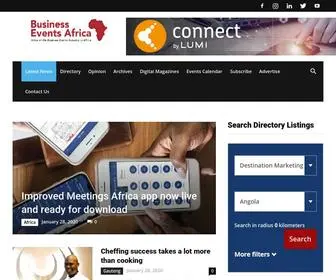 Businesseventsafrica.com(Business Events Africa) Screenshot