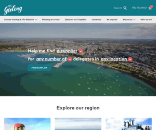 Businesseventsgeelong.com.au(Meet Geelong) Screenshot