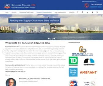 Businessfinanceusa.com(International Financial Solutions) Screenshot