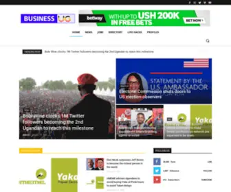 Businessfinder.co.ug(The Pearl Post) Screenshot