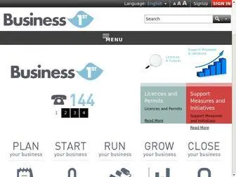 Businessfirst.com.mt(Business First) Screenshot