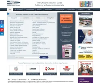 Businessforsale.com.au(Business & Franchise for Sale) Screenshot