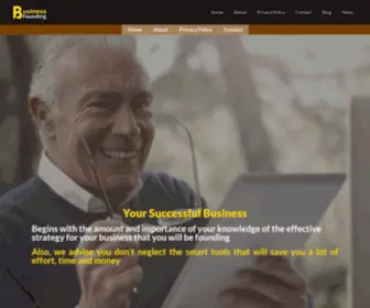 Businessfounding.com(Business Founding) Screenshot