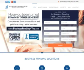 Businessfunding4You.com(Home) Screenshot