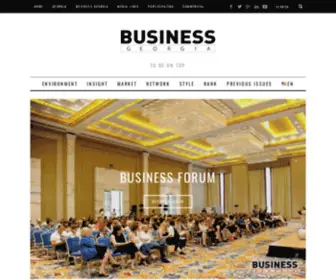 Businessgeorgia.ge(Business) Screenshot