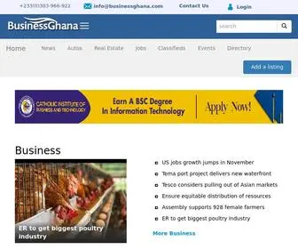 Businessghana.com(Ghana) Screenshot