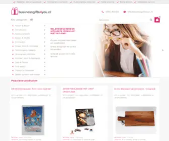 Businessgifts4You.nl(Relatiegeschenken & promotie artikelen) Screenshot