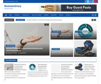 Businessgracy.com(Home) Screenshot