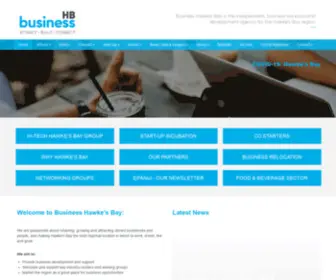 Businesshawkesbay.co.nz(Business Hawke's Bay) Screenshot