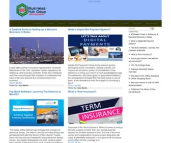 Businesshubgroup.com(Business Hub Group) Screenshot