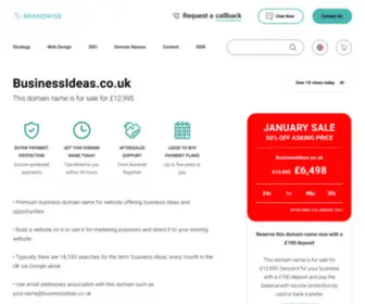 Businessideas.co.uk(BUSINESS IDEAS) Screenshot