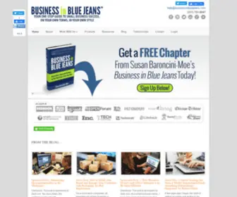 Businessinbluejeans.com(Business in Blue Jeans) Screenshot