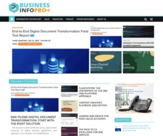 Businessinfopro.com(Whitepapers, Business Content & Research) Screenshot