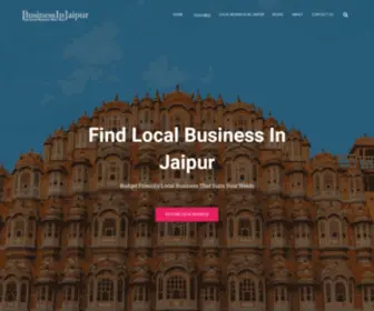 Businessinjaipur.com(Find Best Budget Friendly Local Business In Jaipur) Screenshot