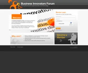 Businessinnovatorsforum.com(Business Innovators Forum) Screenshot