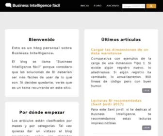 Businessintelligence.info(España) Screenshot