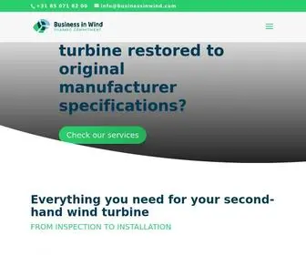Businessinwind.com(Business in Wind) Screenshot