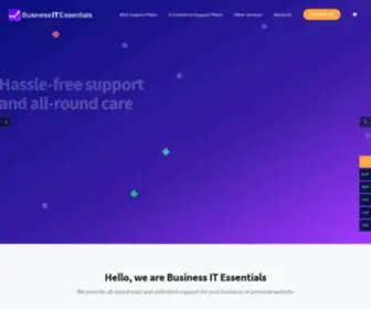 Businessitessentials.com(Business IT Essentials) Screenshot