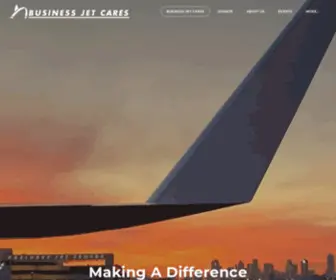 Businessjetcares.org(Business Jet Cares) Screenshot