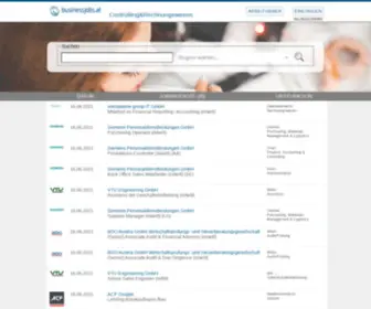 Businessjobs.at(Controlling&Rechnungswesen) Screenshot