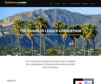 Businessleaderconsortium.com(The Business Leader Consortium) Screenshot