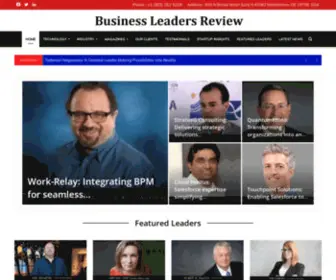 Businessleadersreview.com(Business Leaders Review) Screenshot