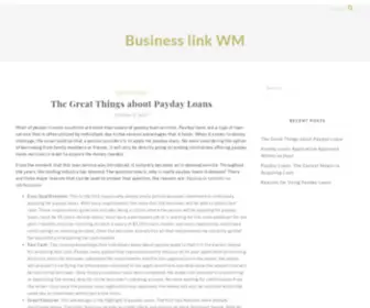 Businesslinkwm.co.uk(Business link WM) Screenshot