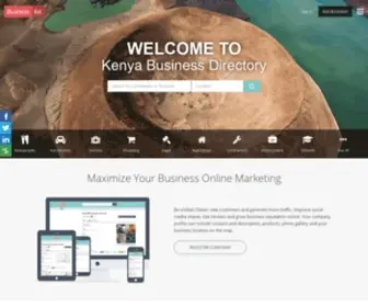 Businesslist.co.ke(Kenya Business Directory) Screenshot