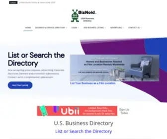 Businesslistingsusa.com(BizNoid USA Business Directory) Screenshot