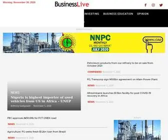 Businesslive.ng(BusinessLive Nigeria) Screenshot