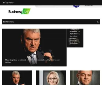 Businesslive.ro(Business Live Romania) Screenshot