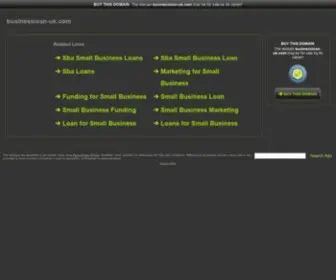 Businessloan-UK.com(Business Loans) Screenshot