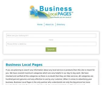 Businesslocalpages.com(Biz City Pages) Screenshot